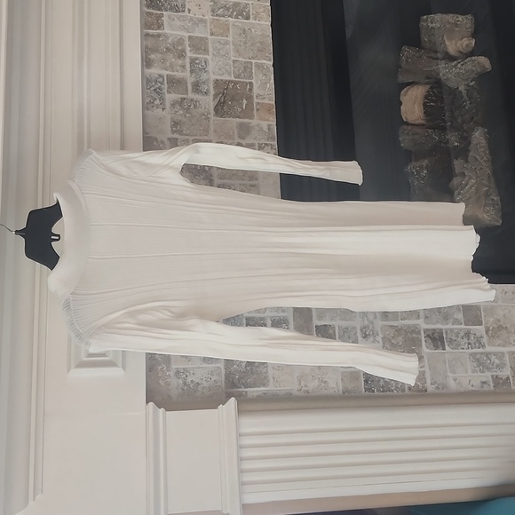 Long sleeve button down sweater dress - Picture 6 of 9